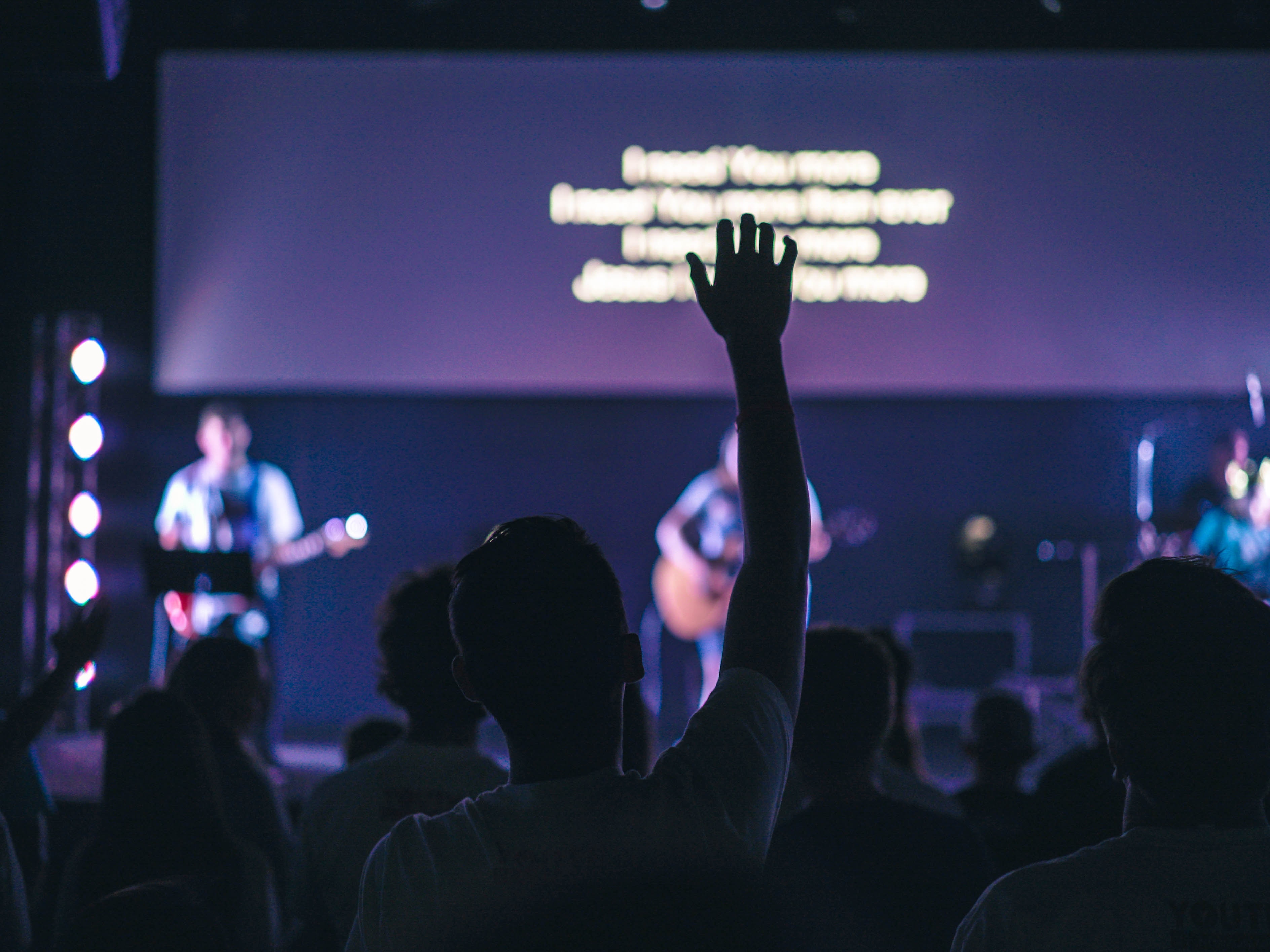 I was the worship pastor at my church and I was miserable