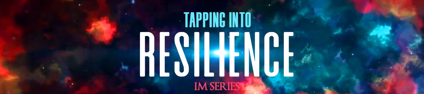 IM Series - Tapping Into Resilience walks through tools and tactics we can use to find secure footing, no matter what challenges we face. Becoming resilient means discovering that we have the option to respond differently to whatever is happening in our life. Instead of automatically responding to situations with worry, stress, or frustration, we can interpret challenges and obstacles as opportunities for growth...the series contains the following: Embracing Emotions, Reframing Thinking, Imagining Possibilities #TappingIntoResilience #EmbracingEmotions #ReframingThinking #ImaginingPossibilities #resilient #resilience #obstacles #advantages #challenges #rise #opportunities #life #stress #helplessness #discover #understand #sense #empower #action #series #messages #power #IMSeries #SuperPowerExperts